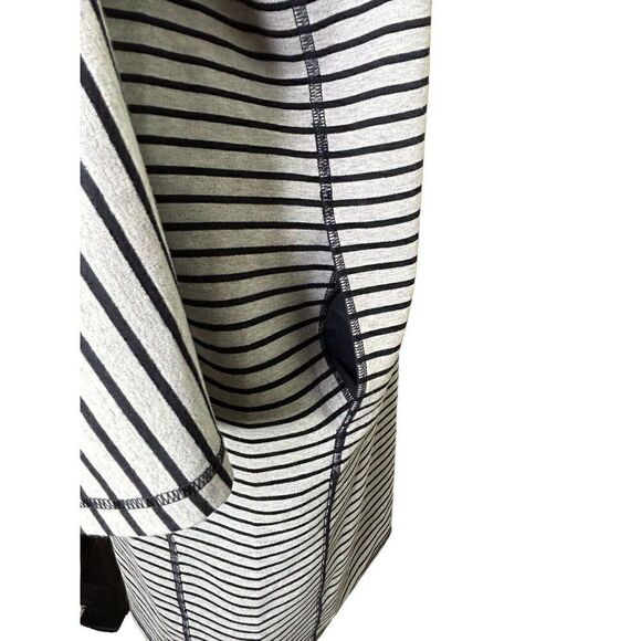 Lafayette 148 Striped Dolman Sleeves Sweat Shirt Dress Size S NEW! - Picture 7 of 9